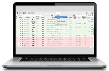 Обновленный дизайн телематической платформы СитиПоинт