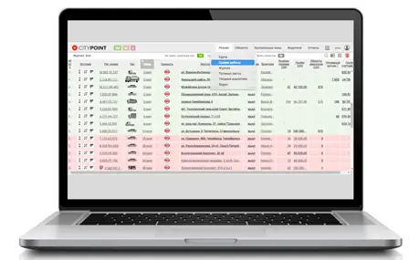 Обновленный дизайн телематической платформы СитиПоинт