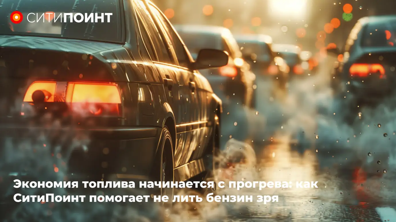Экономия топлива начинается с прогрева: как СитиПоинт помогает не лить бензин впустую